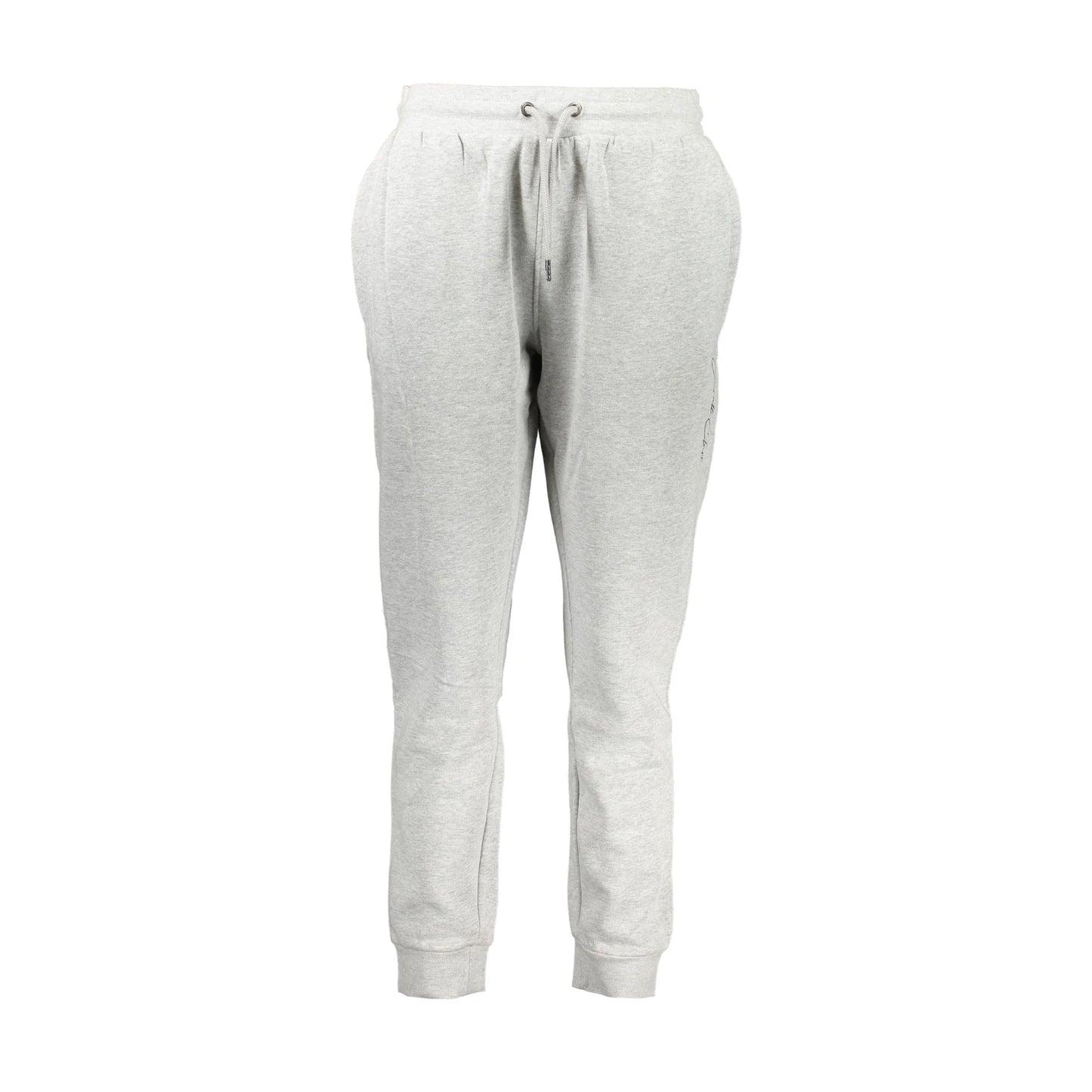 Cavalli Class Pantaloni Tuta Uomo Grigio Felpato Ricamo Logo donna - foto prodotto