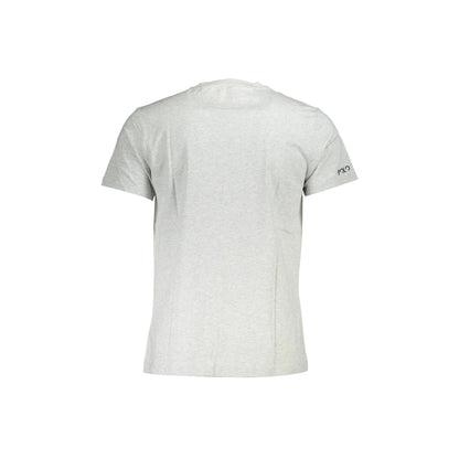 La Martina T-Shirt Maniche Corte Uomo Grigia Stampa Logo grigio - vista 2