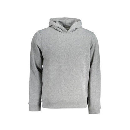 Calvin Klein Felpa Maniche Lunghe Uomo Grigia Stampa Logo Felpe Grigio - foto prodotto
