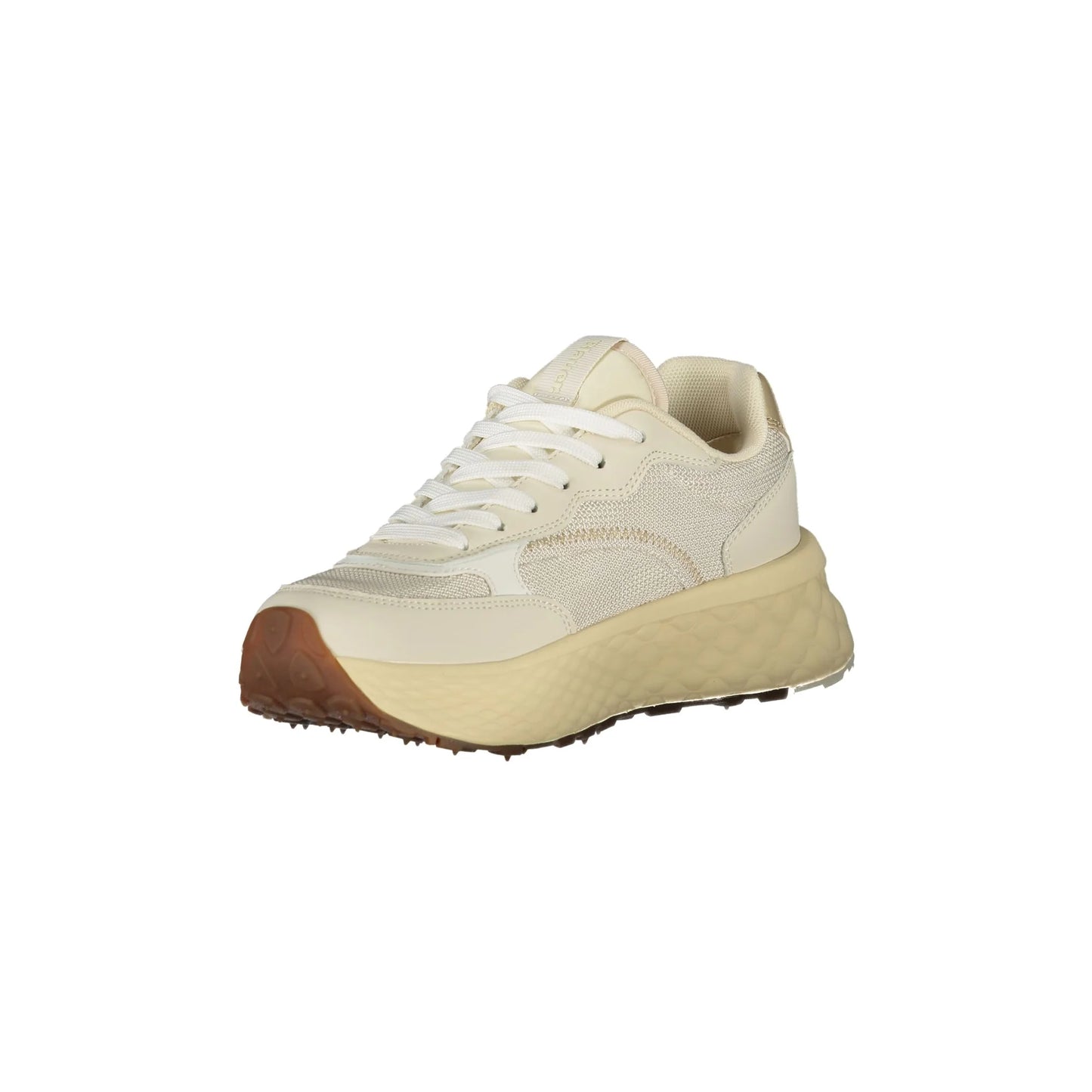 Blauer Sneakers donna beige
