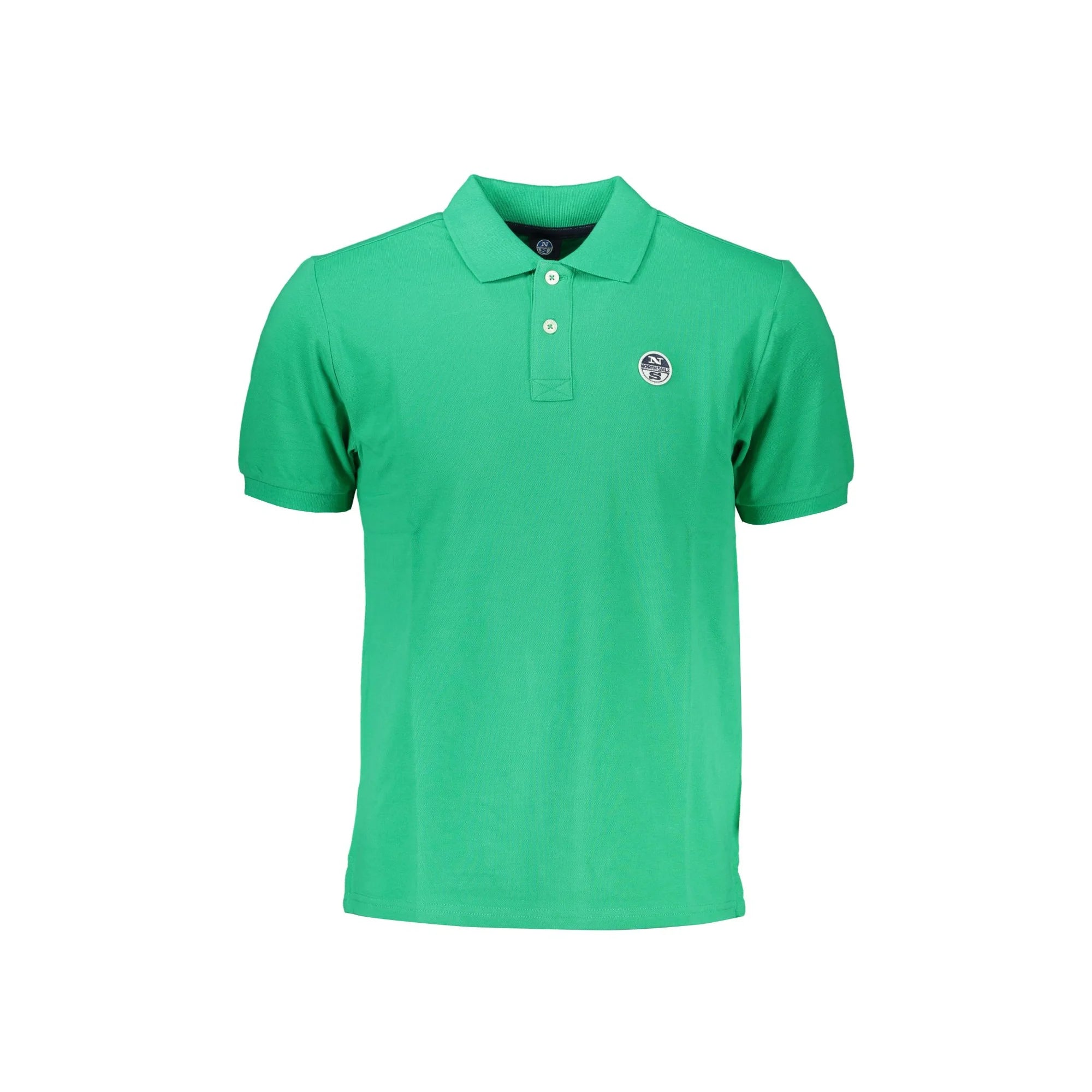 NORTH SAILS POLO MANICHE CORTE UOMO VERDE