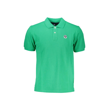 North Sails Polo Maniche Corte Uomo Verde Logo - foto prodotto