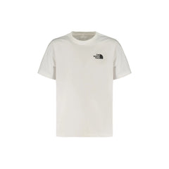 The North Face dreng T-shirt kortærmet hvid med broderet logo