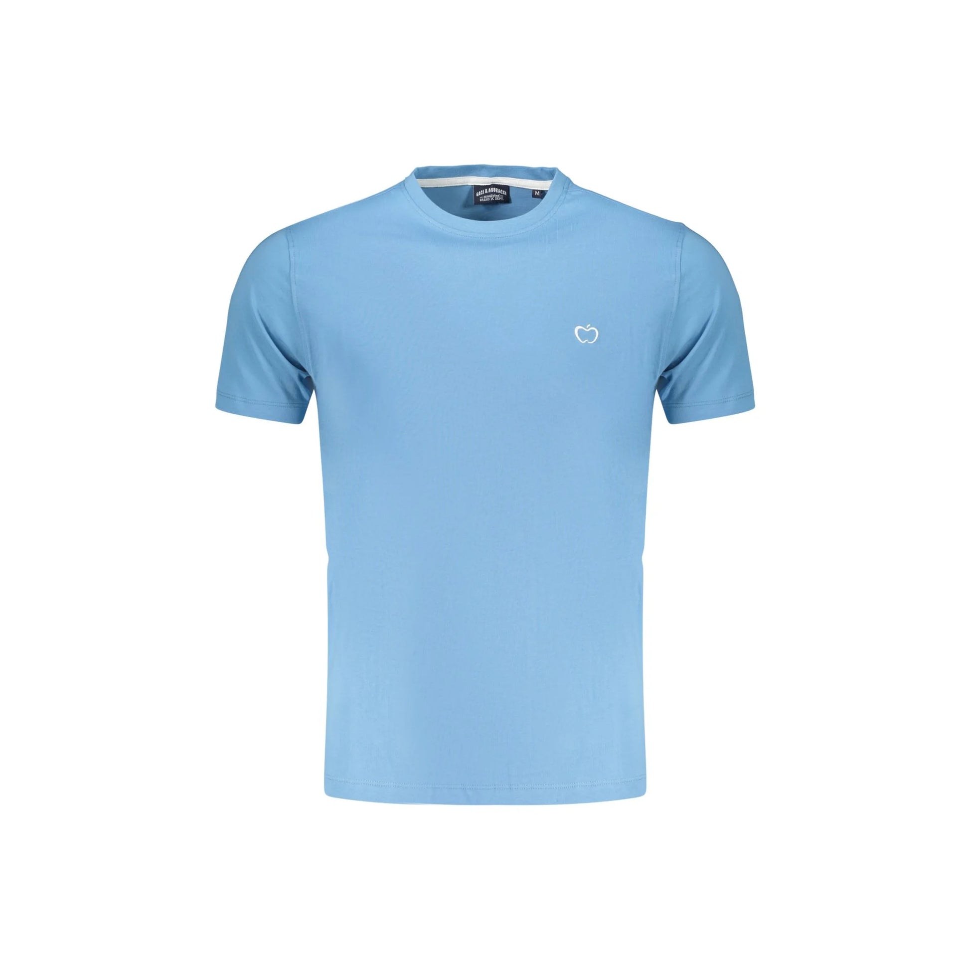 BACI&ABBRACCI T-SHIRT MANICHE CORTE UOMO AZZURRO