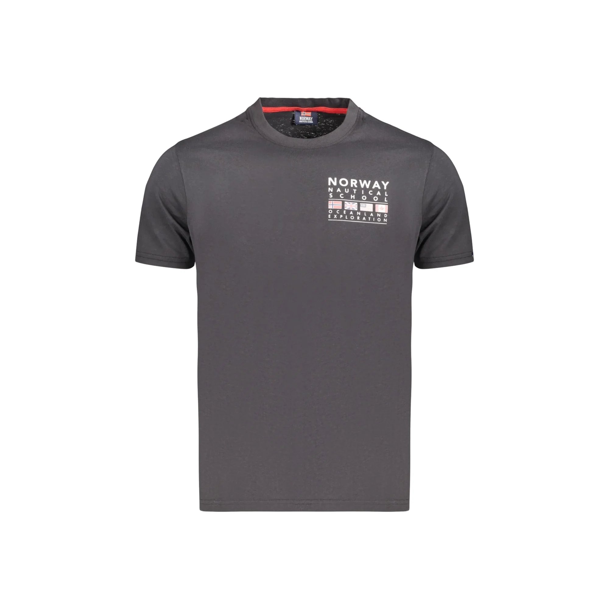 NORWAY 1963 T-SHIRT MANICHE CORTE UOMO NERO