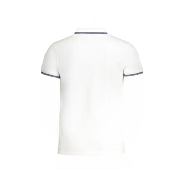 Cavalli Class Polo Maniche Corte Uomo Bianca Ricamo bianco - vista 2