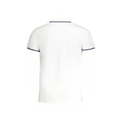 Cavalli Class Polo Maniche Corte Uomo Bianca Ricamo bianco - vista 2
