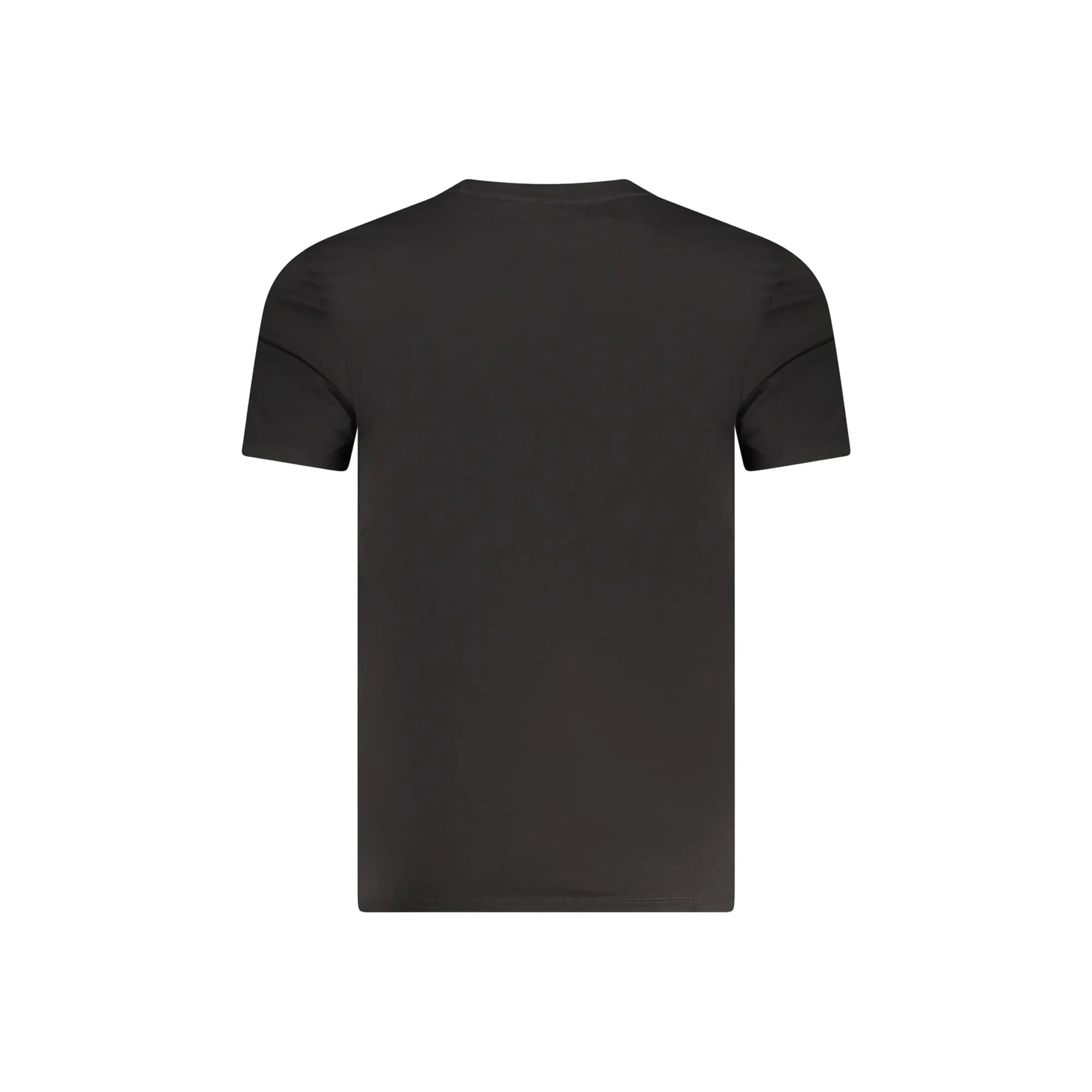 GUESS JEANS T-SHIRT MANICHE CORTE UOMO NERO