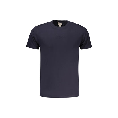 Guess Jeans T-Shirt Maniche Corte Uomo Blu Ricamo - foto prodotto