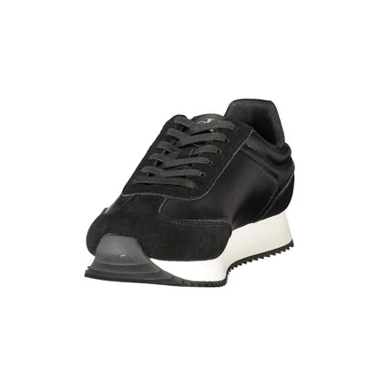 CALVIN KLEIN Scarpe Sneakers Donna Nere con Dettagli a Contrasto nero - vista 3