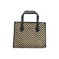 GUESS JEANS Borsa Donna Silvana a Mano Nera con Tracolla e Zip Borse Nero - foto prodotto