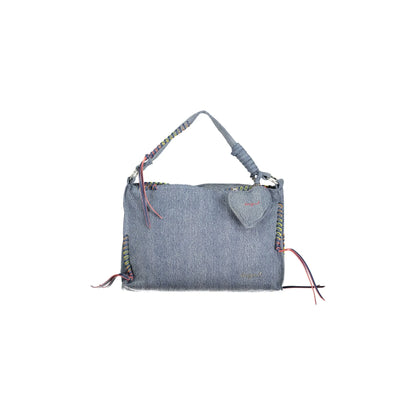 Desigual Borsa a Tracolla Donna Azzurra Logo Borse Azzurro - foto prodotto