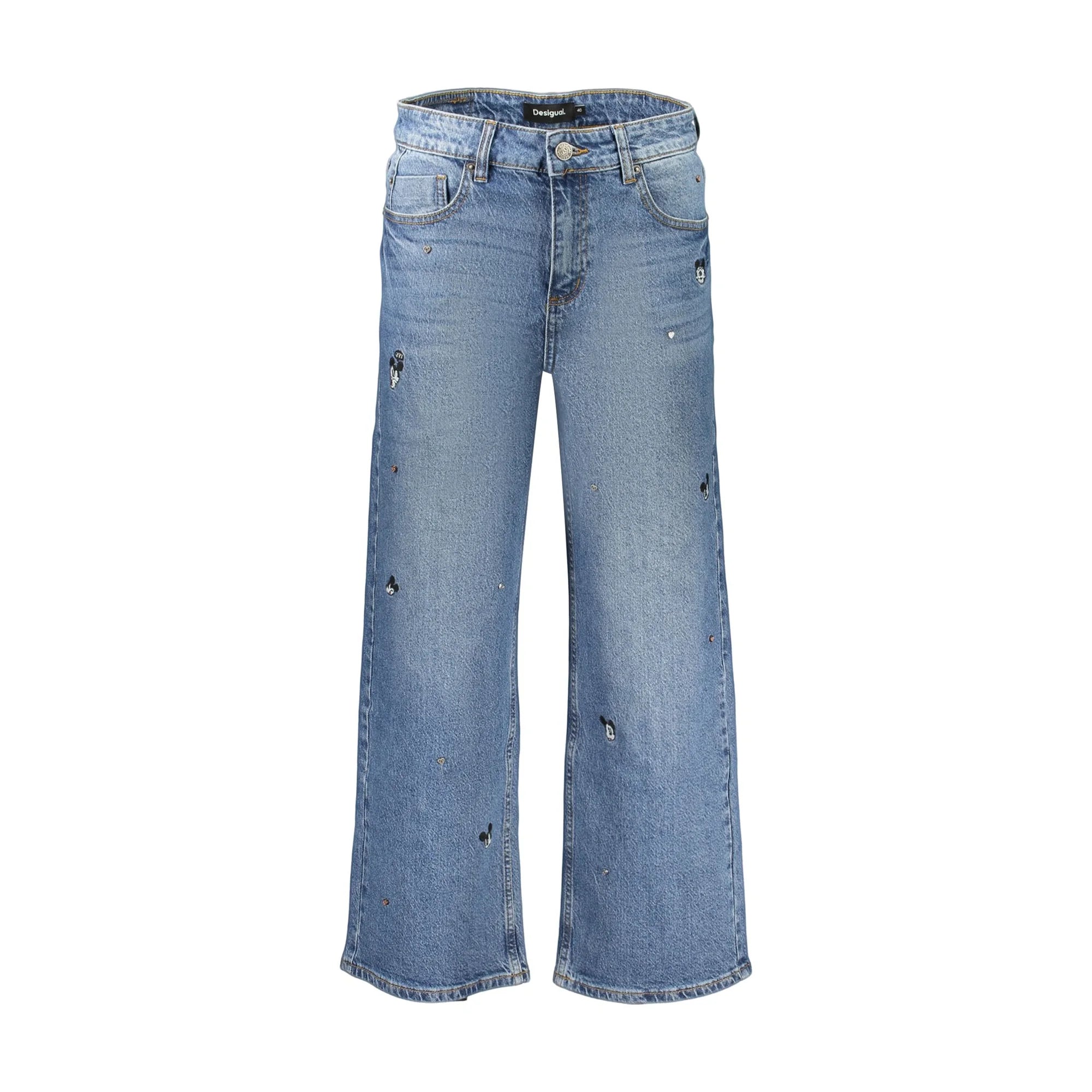 DESIGUAL JEANS DENIM DONNA BLU