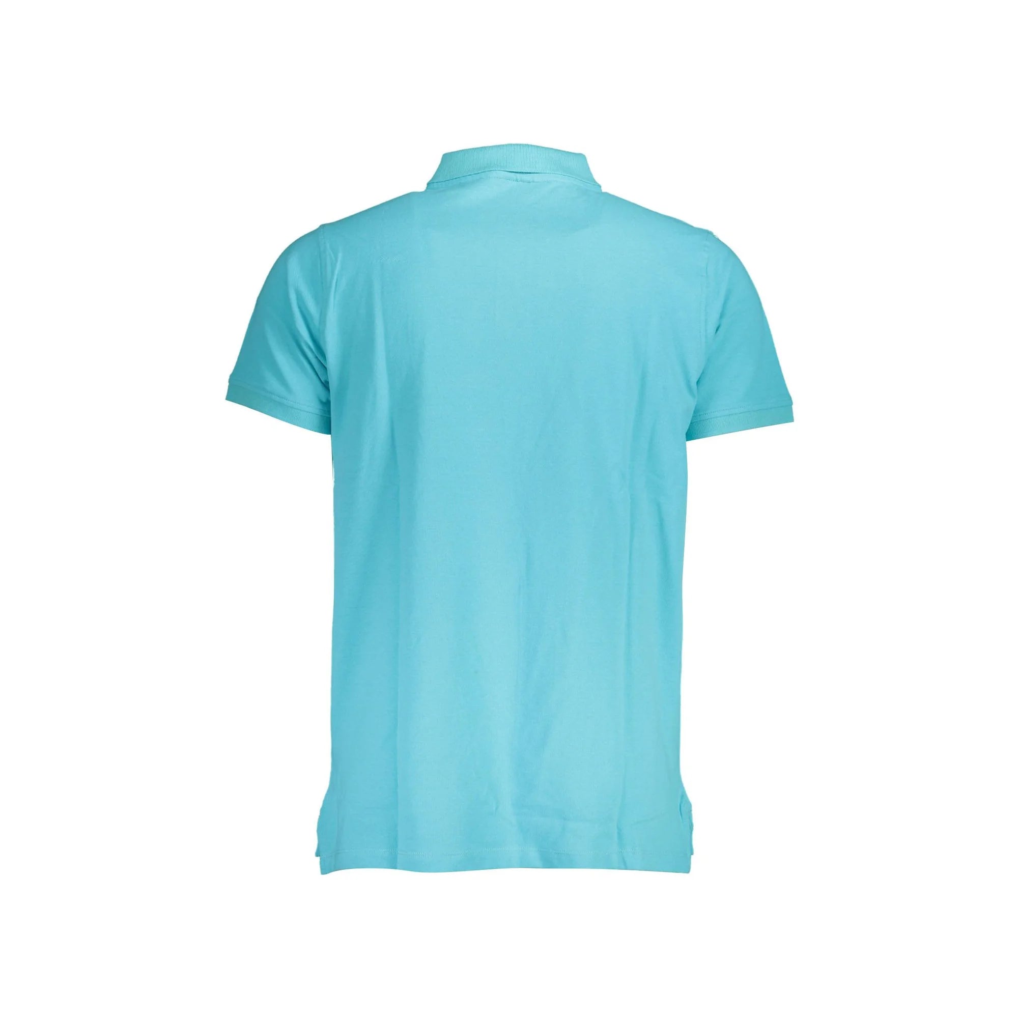 NORWAY 1963 POLO MANICHE CORTE UOMO AZZURRO