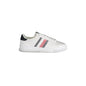 TOMMY HILFIGER Scarpe Sneakers Uomo Bianche con Dettagli a Contrasto Bianco - foto prodotto