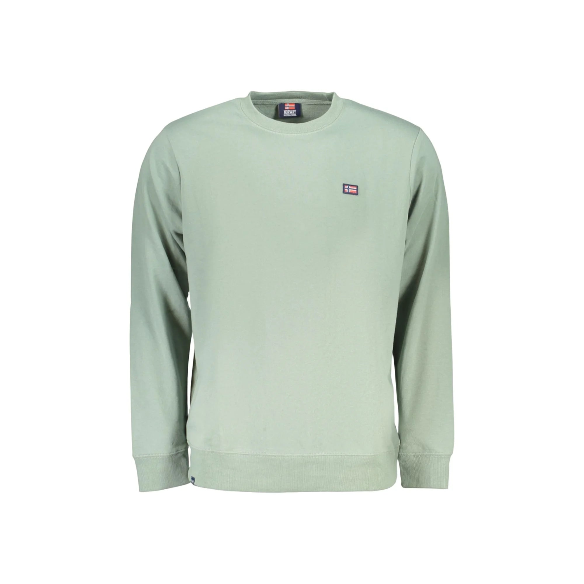 NORWAY 1963 FELPA SENZA ZIP UOMO VERDE