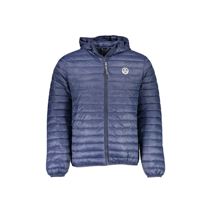 North Sails Giubbotto Uomo Blu con Cappuccio e Logo Giubbotti e Giacche - foto prodotto