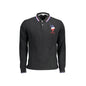 U.S. Polo Maniche Lunghe Uomo Nera Ricamo Nero - foto prodotto
