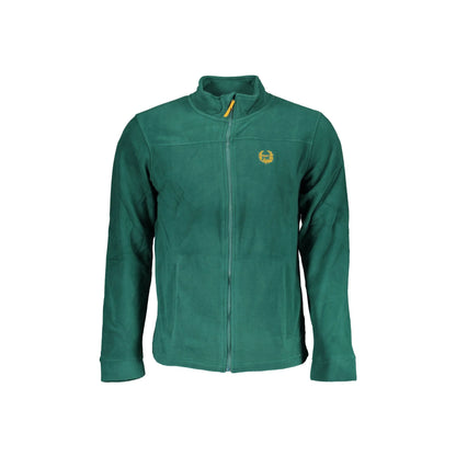 Gian Marco Venturi Felpa Uomo Verde Zip Logo Felpe - foto prodotto