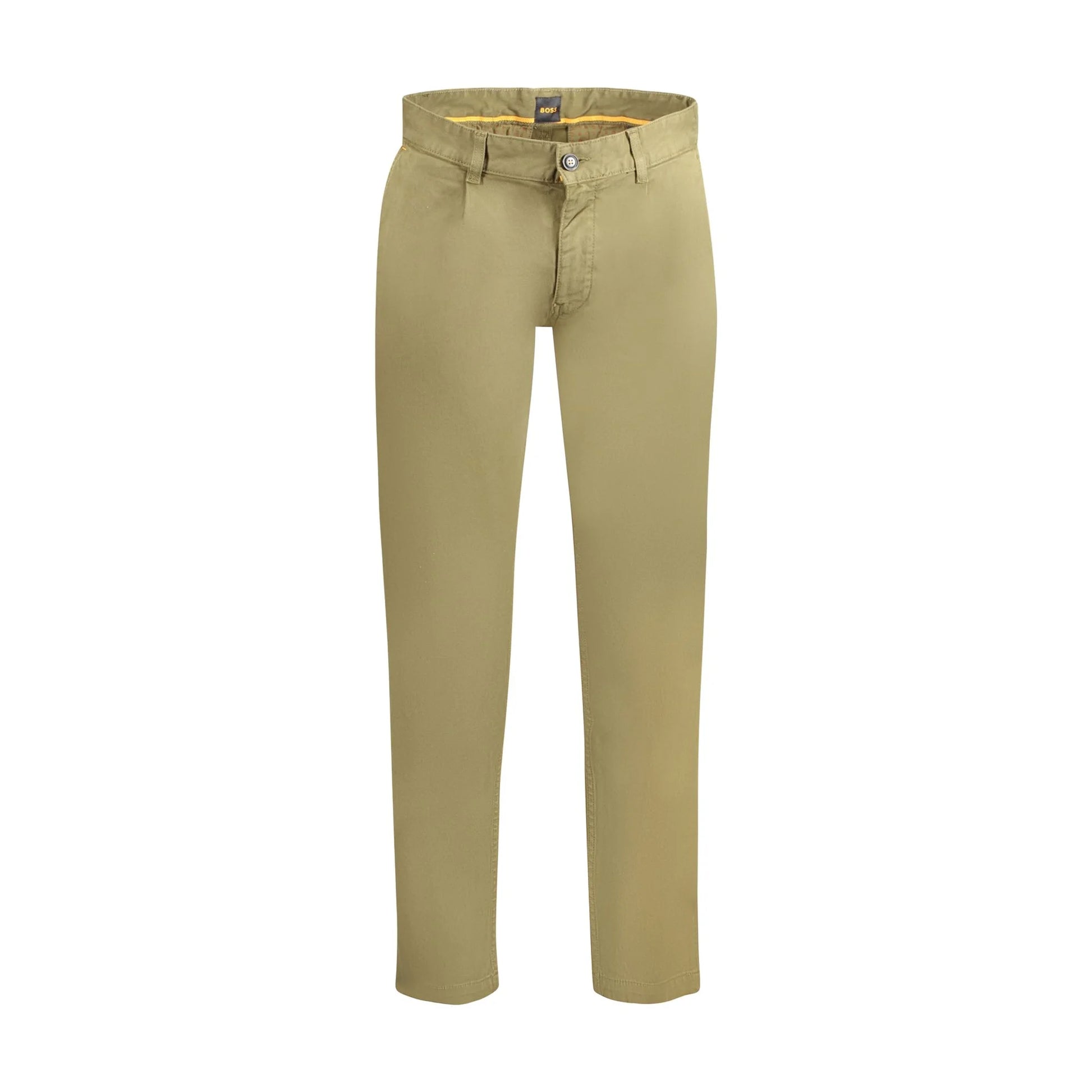 Boss Pantaloni Uomo Verde Logo - foto prodotto