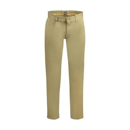 Boss Pantaloni Uomo Verde Logo - foto prodotto