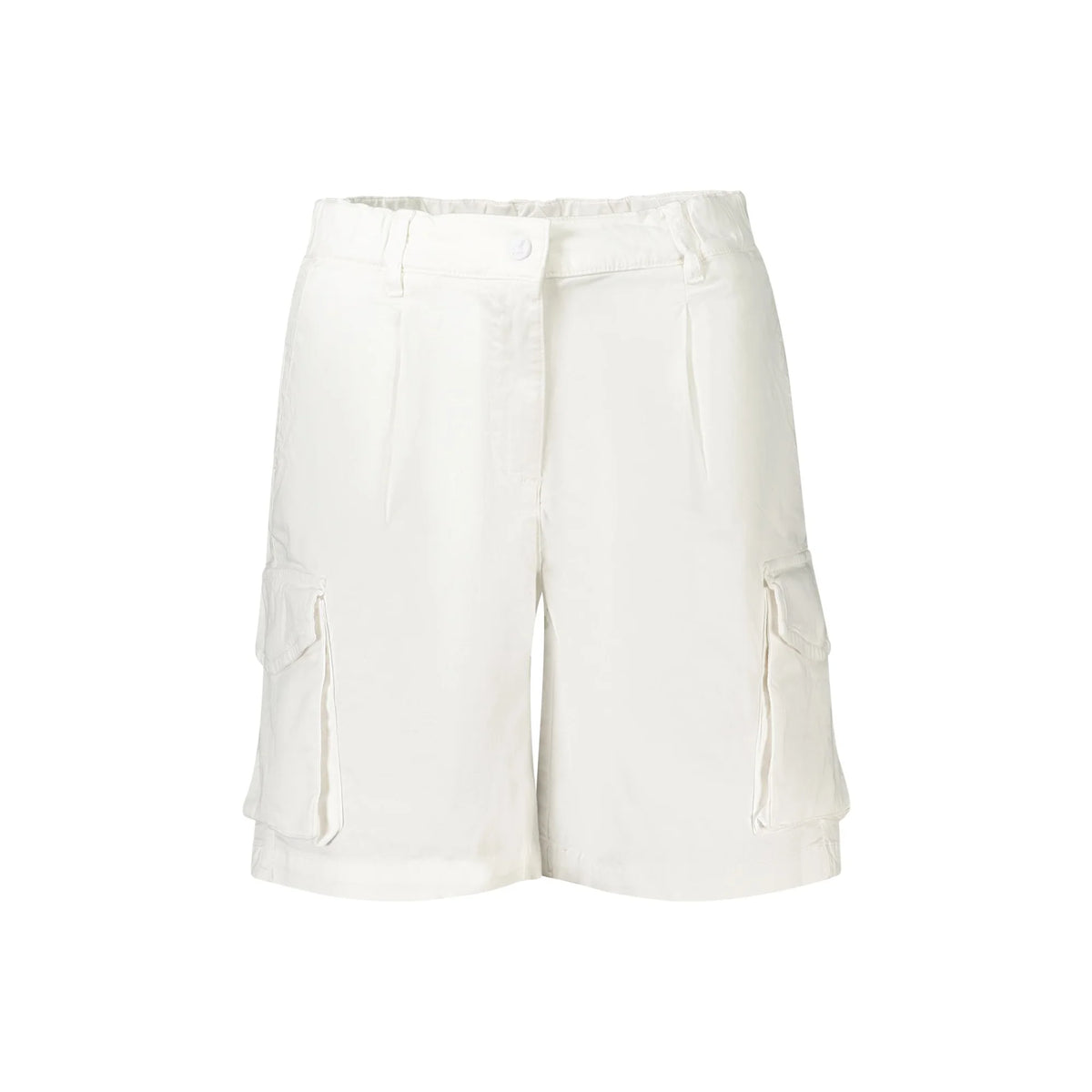 K-WAY PANTALONE BERMUDA DONNA BIANCO