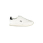 CALVIN KLEIN Sneakers Uomo Bianche con Dettagli Neri e Logo Bianco - foto prodotto