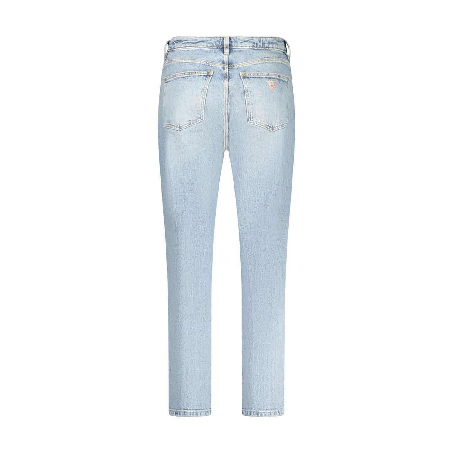 Guess Jeans Donna Azzurri Tapered High Logo - vista 2