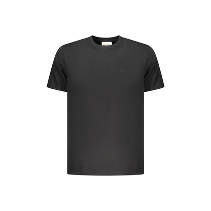 Calvin Klein T-Shirt Uomo Nera Maniche Corte Girocollo Ricamo Logo Nero - foto prodotto
