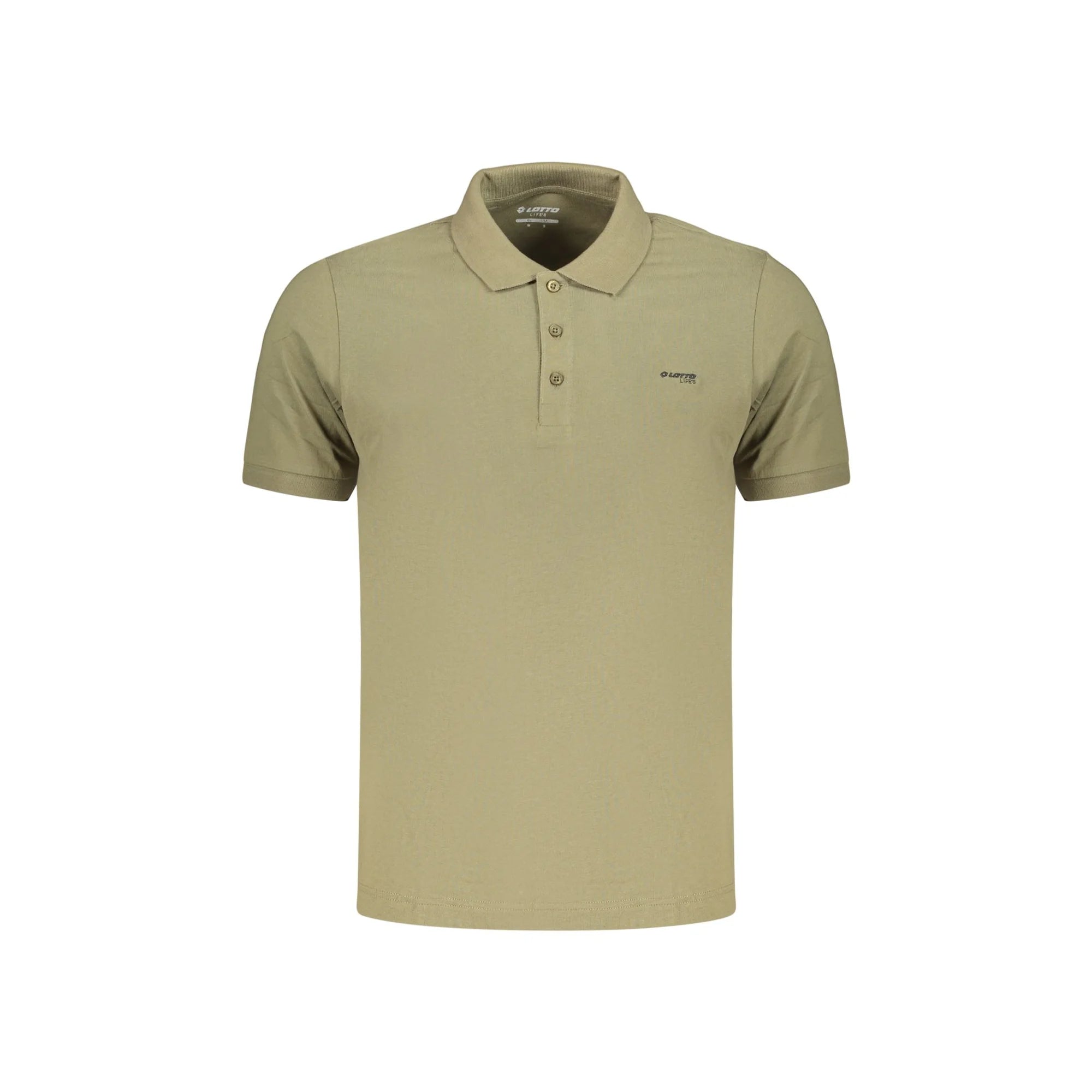 LOTTO POLO MANICHE CORTE UOMO VERDE