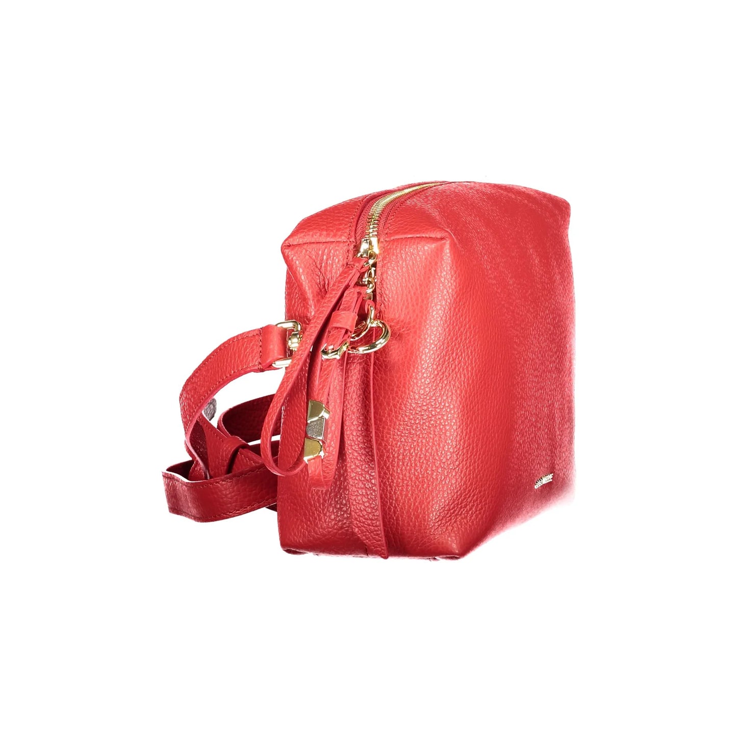 Coccinelle Borsa a Tracolla Pelle Donna Rossa Logo Borse rosso - vista 4