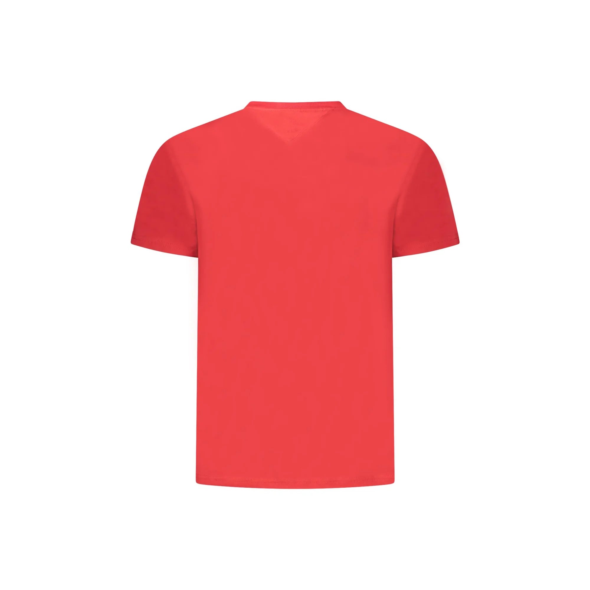 TOMMY HILFIGER T-SHIRT MANICHE CORTE UOMO ROSSO
