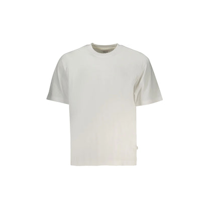 Guess Jeans T-Shirt Maniche Corte Uomo Bianca Ricamo Bianco - foto prodotto