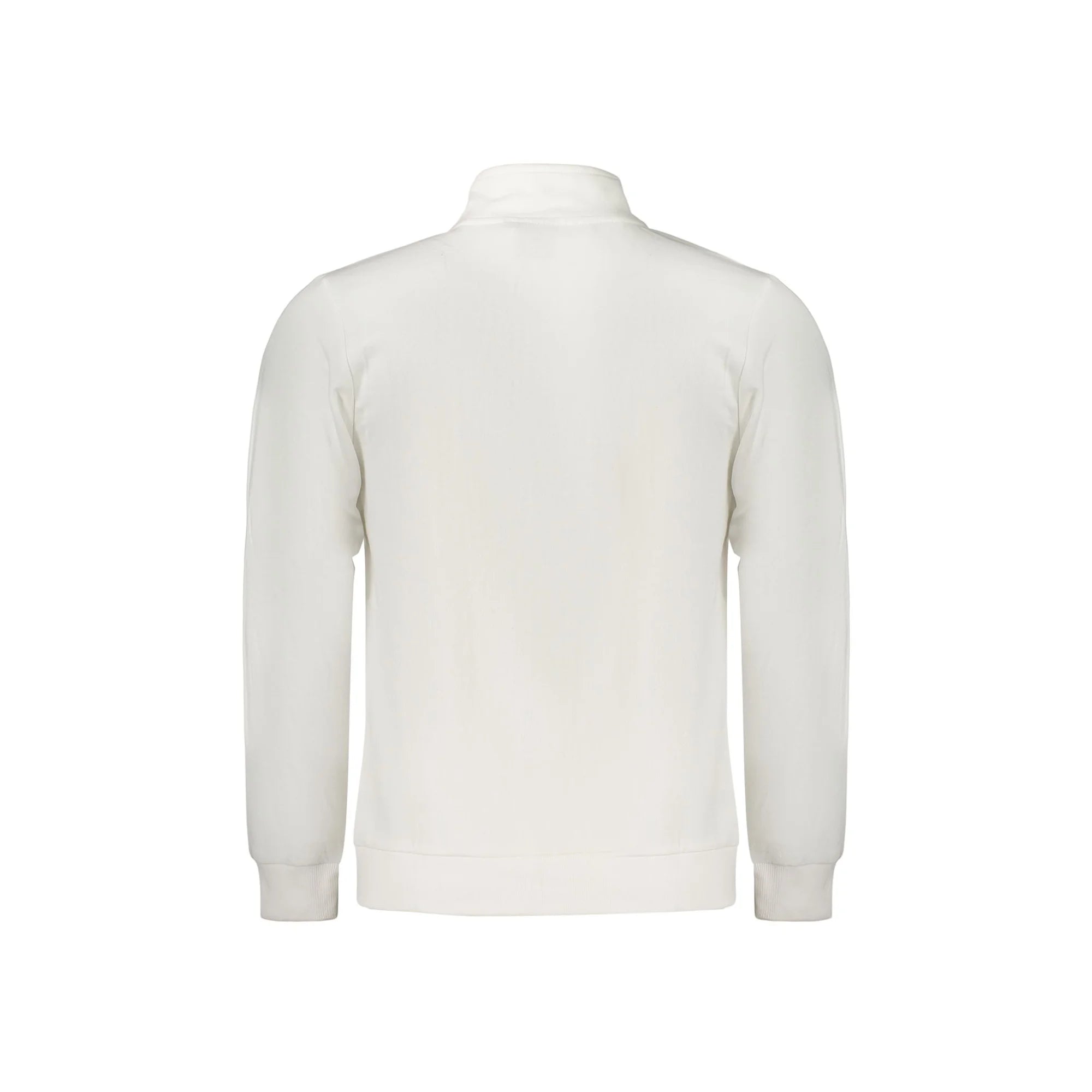 U.S. GRAND FELPA CON ZIP UOMO BIANCO