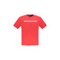 North Sails T-Shirt Maniche Corte Uomo Rossa Stampa Logo Rosso - foto prodotto