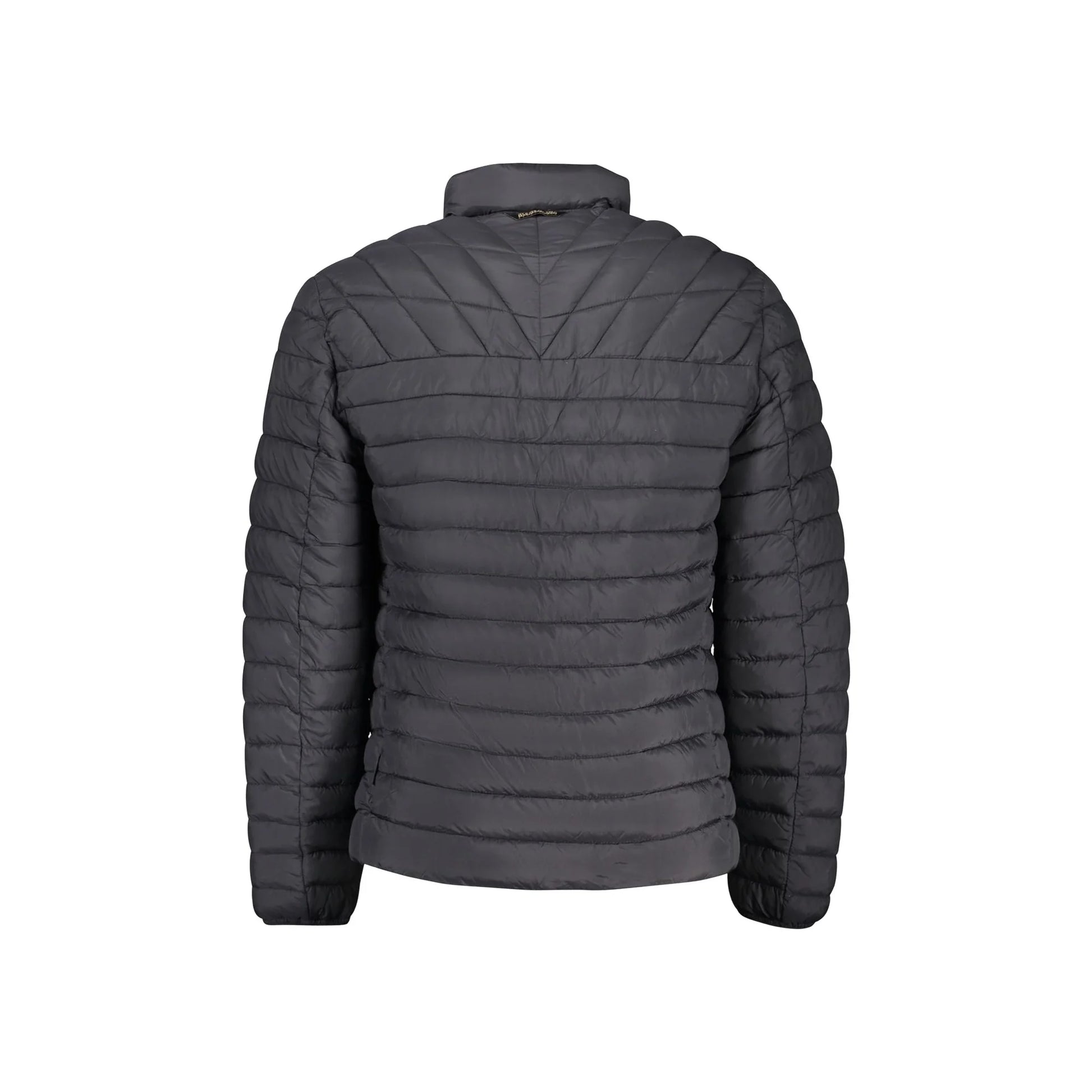 Napapijri Giubbotto Uomo Nero con Zip e Logo Giubbotti e Giacche - vista 2