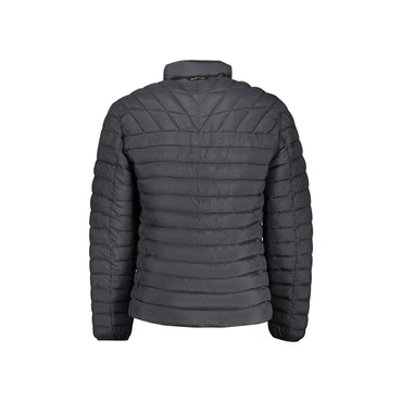 Napapijri Giubbotto Uomo Nero con Zip e Logo Giubbotti e Giacche - vista 2