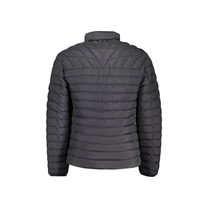 Napapijri Giubbotto Uomo Nero con Zip e Logo Giubbotti e Giacche - vista 2