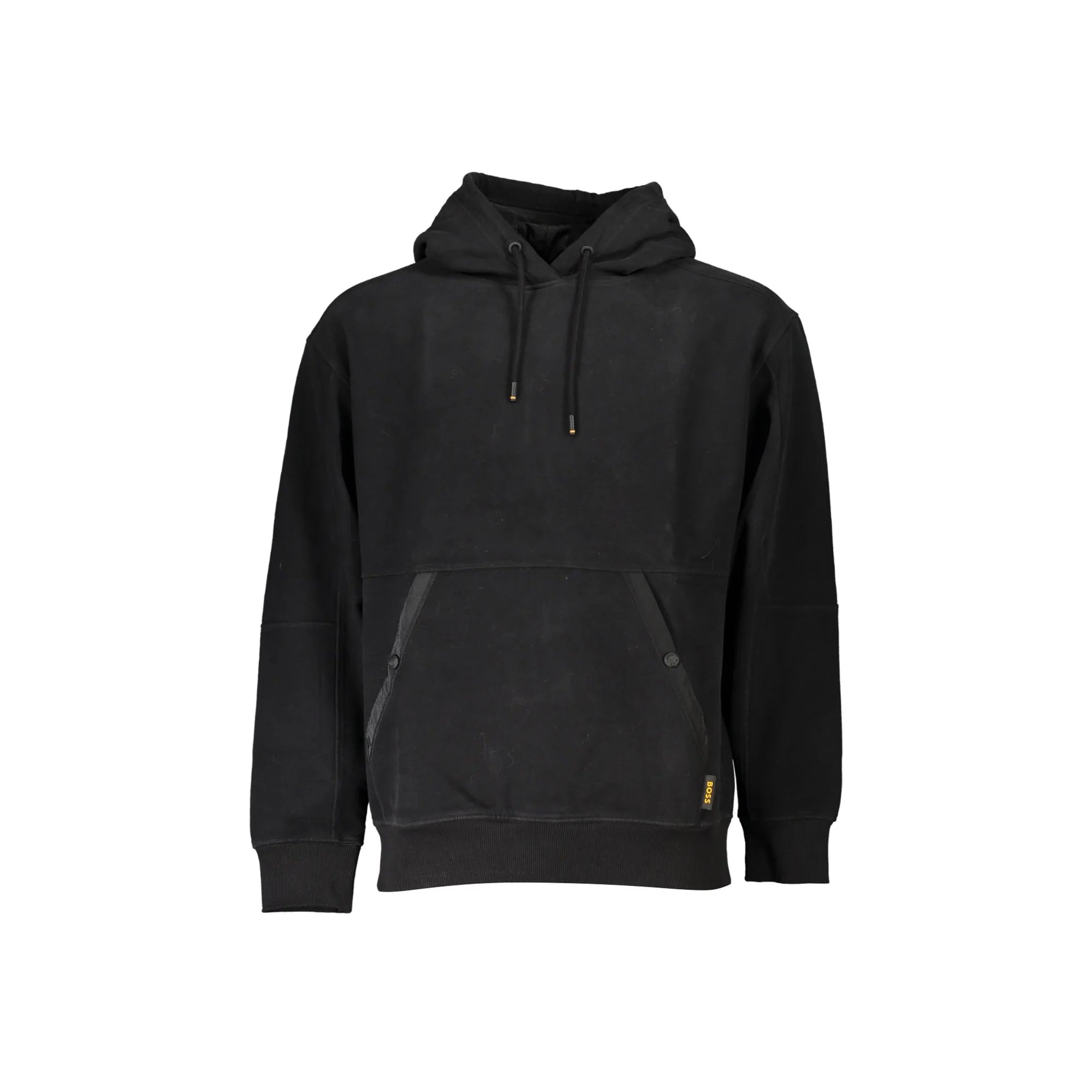 HUGO BOSS FELPA SENZA ZIP UOMO NERO