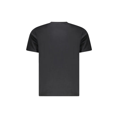 North Sails T-Shirt Maniche Corte Uomo Nera Logo nero - vista 2