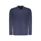 U.S. Grand Polo Uomo Blu Maniche Lunghe Cotone Ricamo Logo - foto prodotto