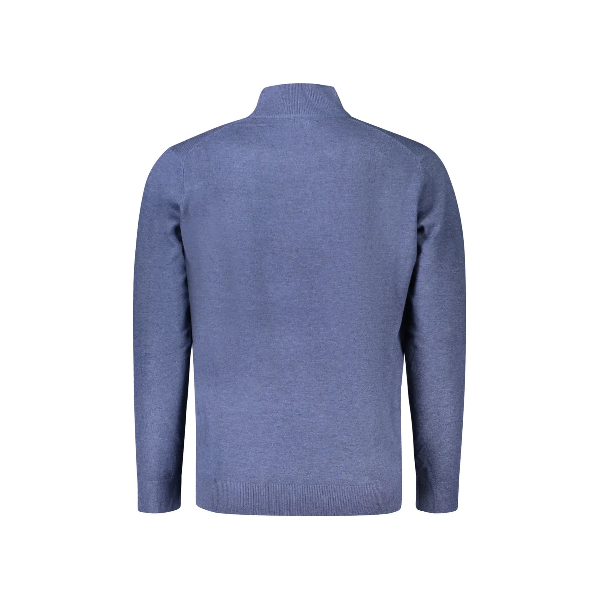 Norway 1963 Maglia Blu Nera Collo Alto con Ricamo e Logo Maglie uomo nero - vista 2