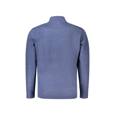 Norway 1963 Maglia Blu Nera Collo Alto con Ricamo e Logo Maglie uomo nero - vista 2
