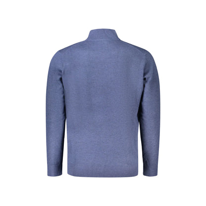 Norway 1963 Maglia Blu Nera Collo Alto con Ricamo e Logo Maglie uomo nero - vista 2