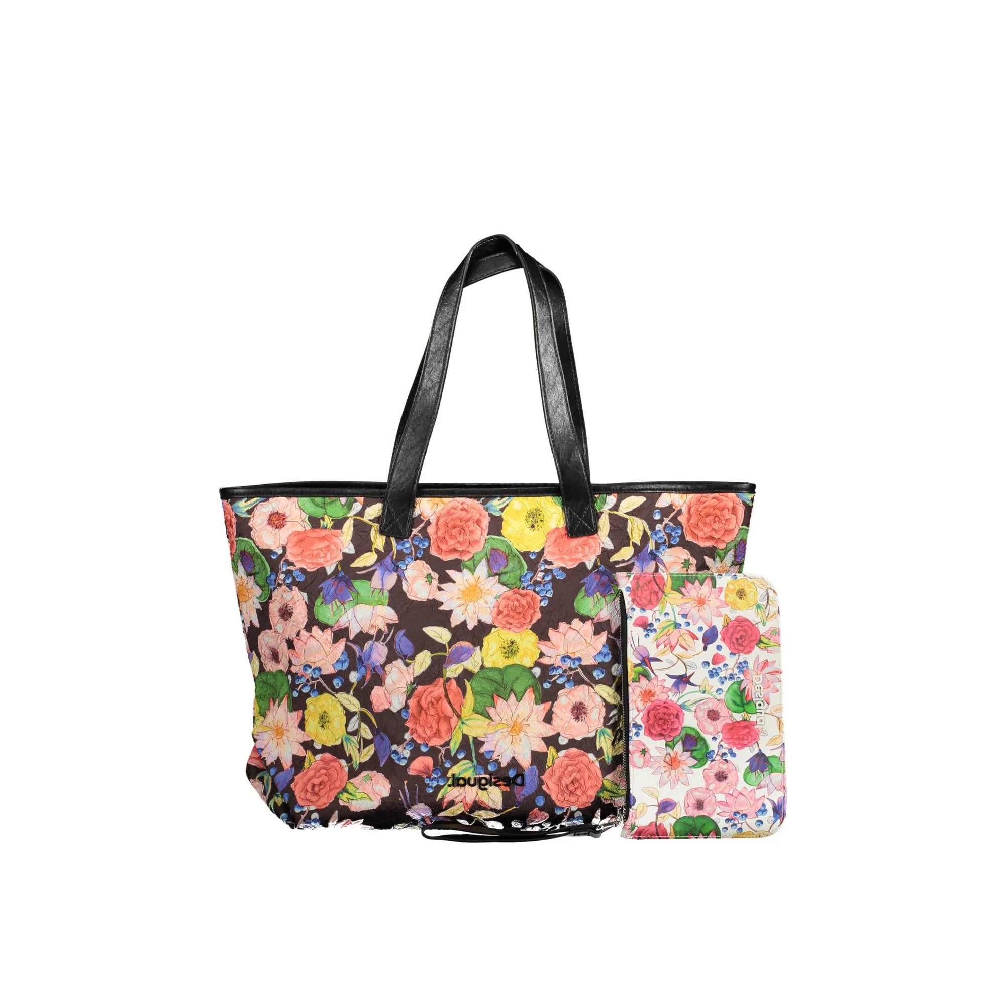DESIGUAL BORSA DONNA NERO
