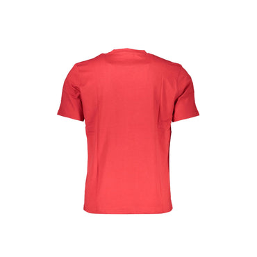 North Sails T-Shirt Maniche Corte Uomo Rossa Logo rosso - vista 2