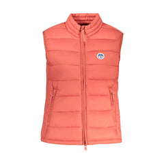 North Sails Chaqueta Mujer Roja Cremallera Logo
