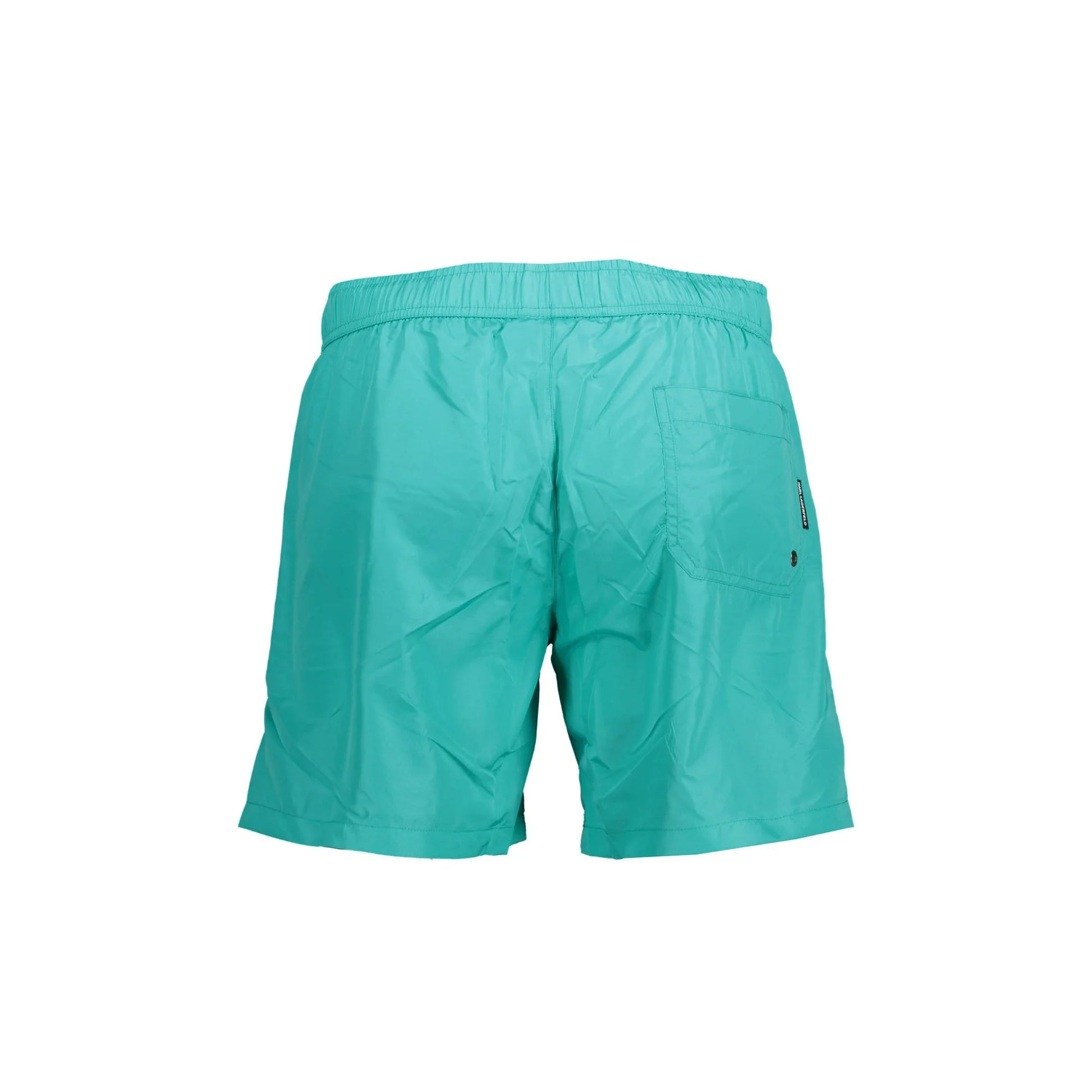 Karl Lagerfeld Beachwear Costume da Mare Uomo Verde Logo - vista 2