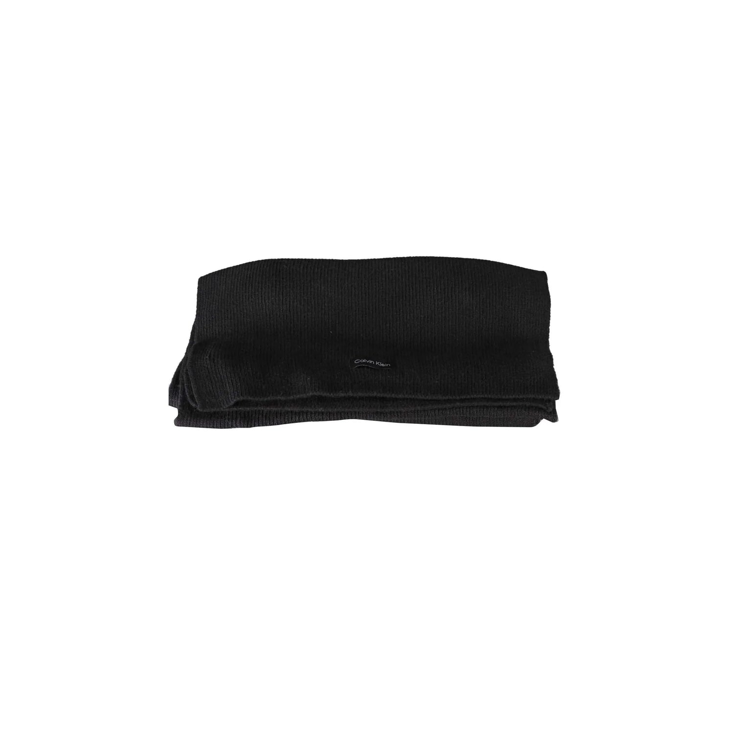 Calvin Klein Sciarpa Donna Nera Ricamo Sciarpe Nero - foto prodotto