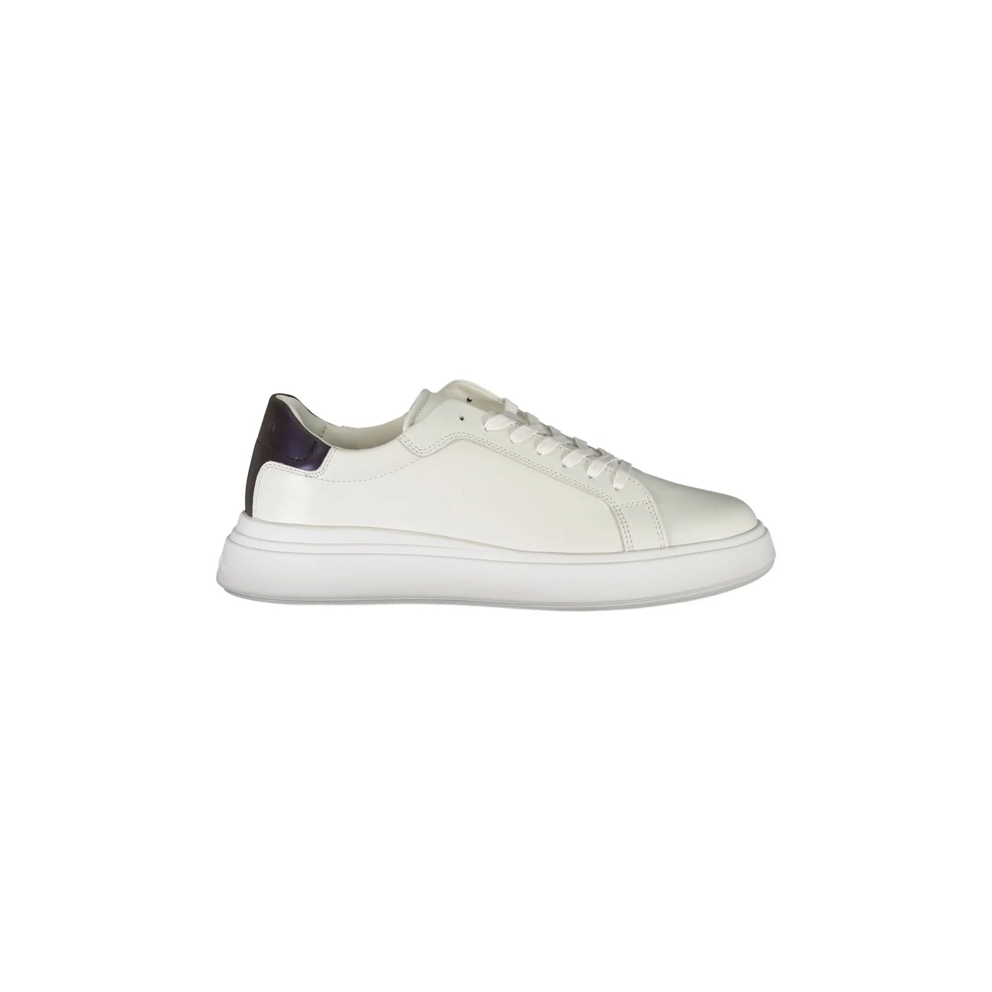 Calvin Klein Sneakers Uomo Bianche Stampa Logo Bianco - foto prodotto